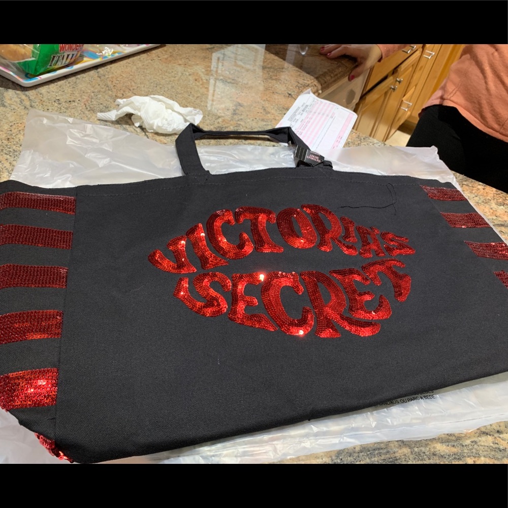 Victoria Secret Sequin Tote